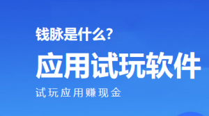 钱脉APP：把人脉变成钱脉的苹果手机赚钱试玩软件