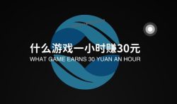 真实给钱的游戏,什么游戏一小时赚30元
