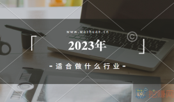 2023年适合做什么行业，潜力巨大的行业推荐