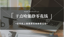 手机上干点啥能挣零花钱,在手机上做悬赏任务挣零花钱