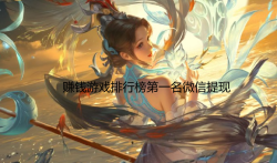 精品赚钱游戏，赚钱游戏排行榜第一名微信提现