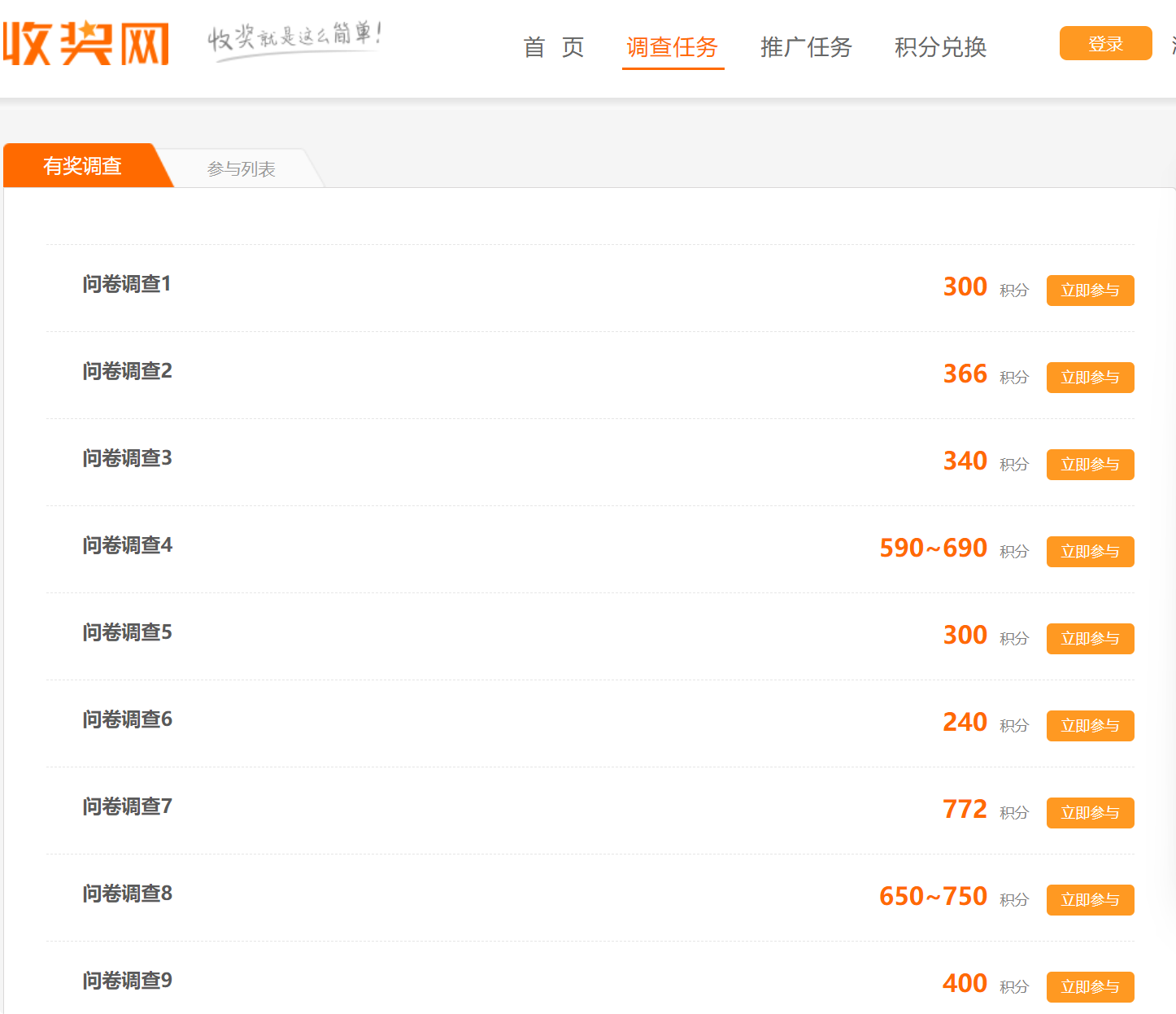 问卷调查赚钱平台,收奖网实战经验教程